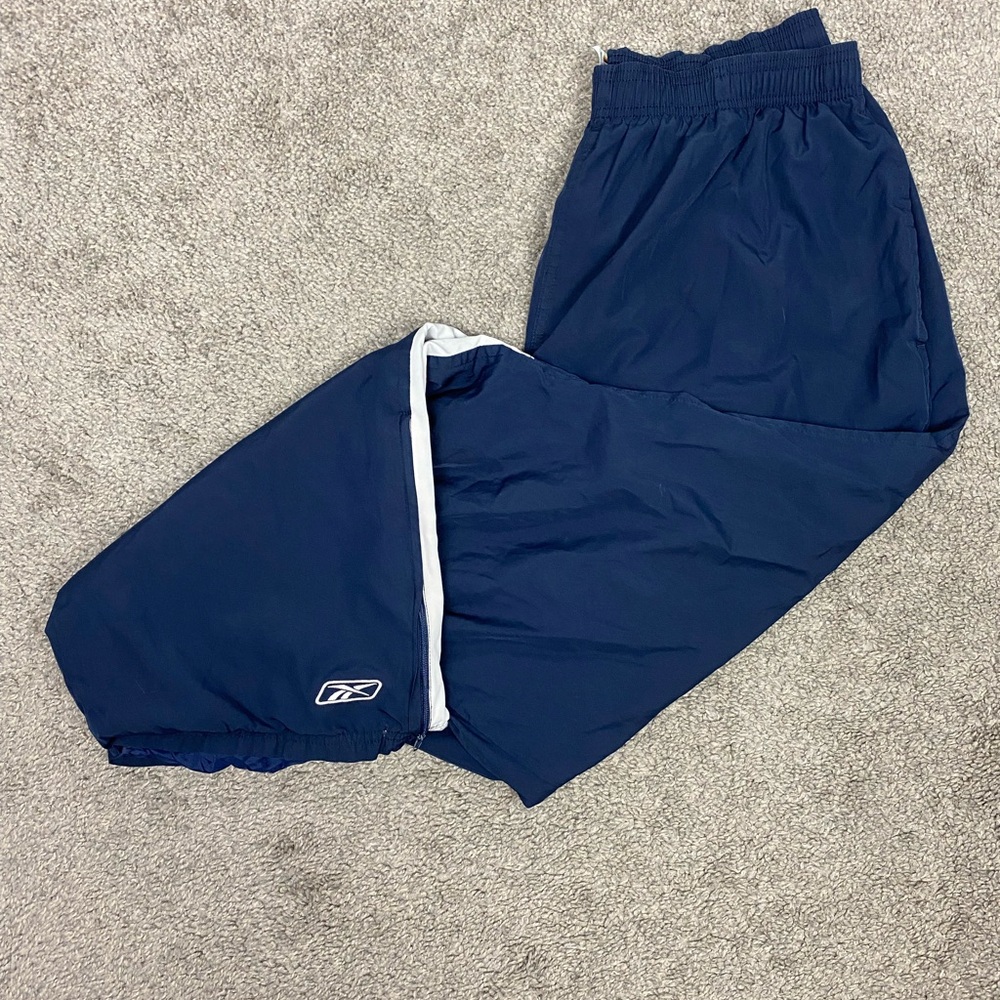 Vintage 90s‎ blue reebok track pants